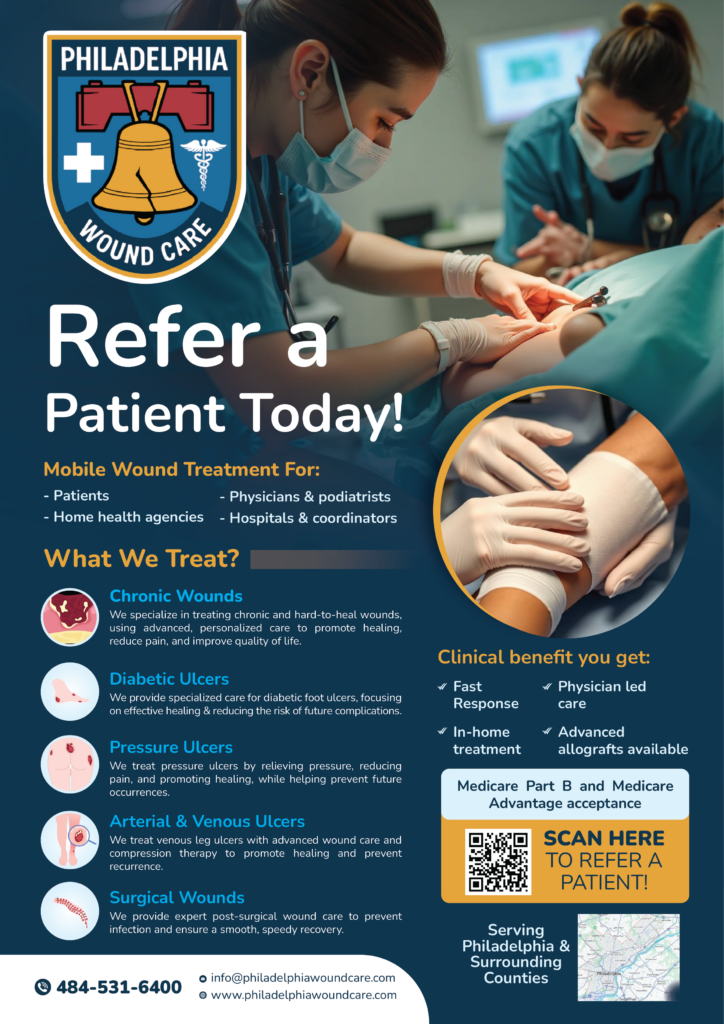 Medical Referral Brochure Design Front side