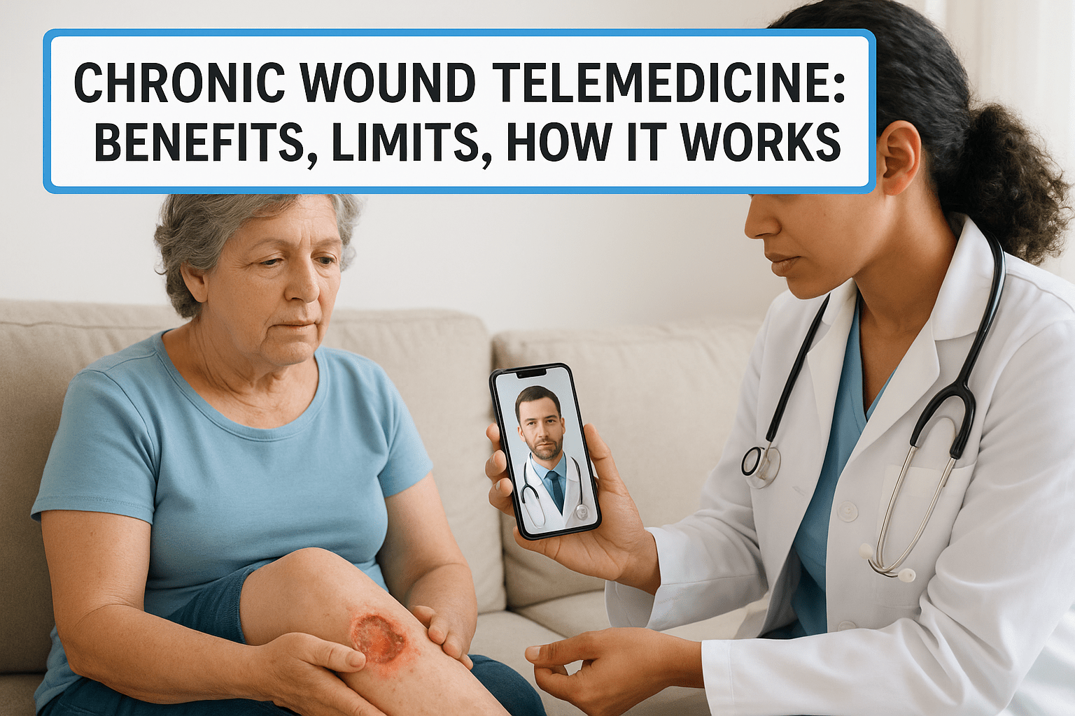 Chronic Wound Telemedicine: Benefits, Limits, How It Works