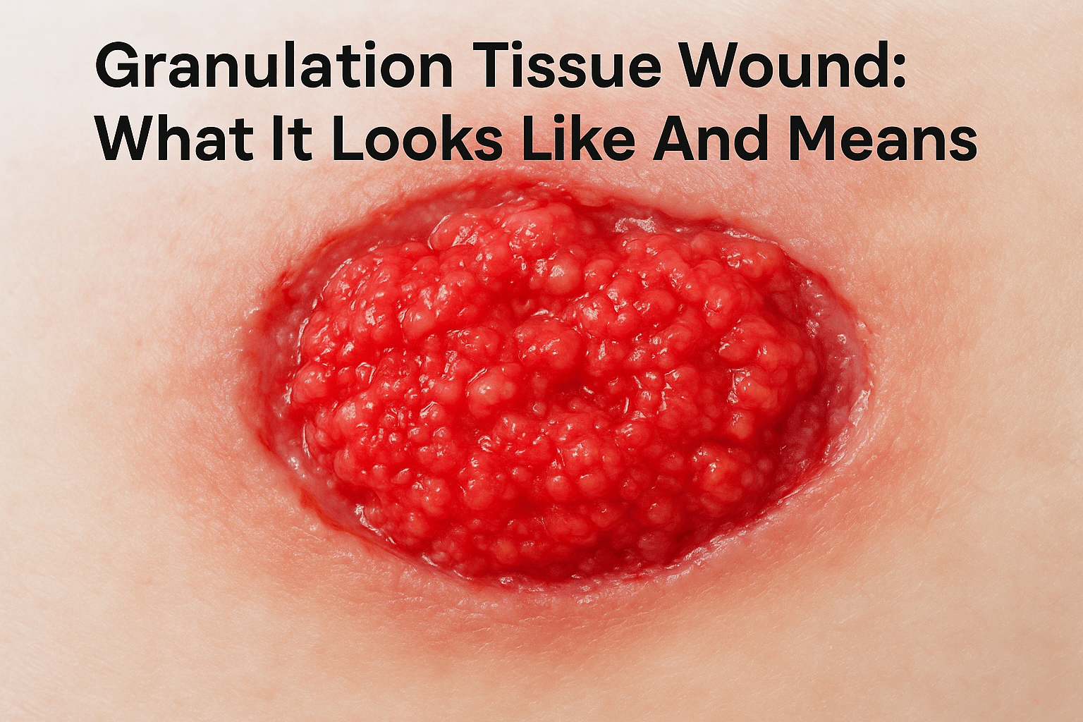 Granulation Tissue Wound: What It Looks Like And Means