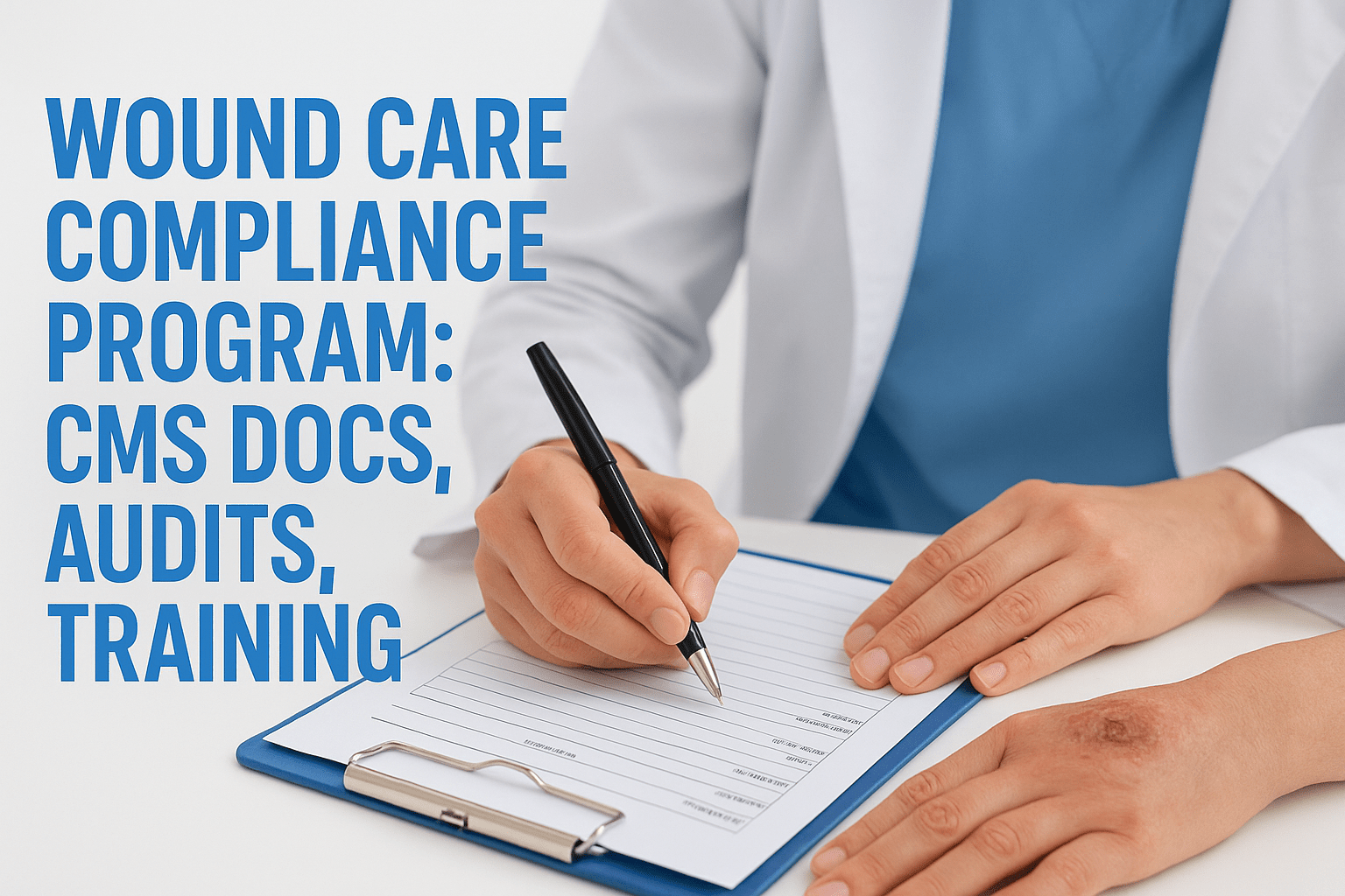 Wound Care Compliance Program: CMS Docs, Audits, Training
