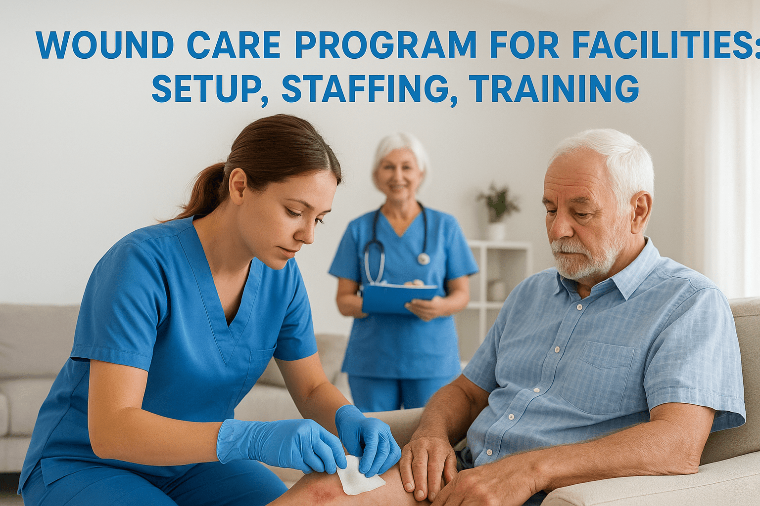 Wound Care Program for Facilities: Setup, Staffing, Training