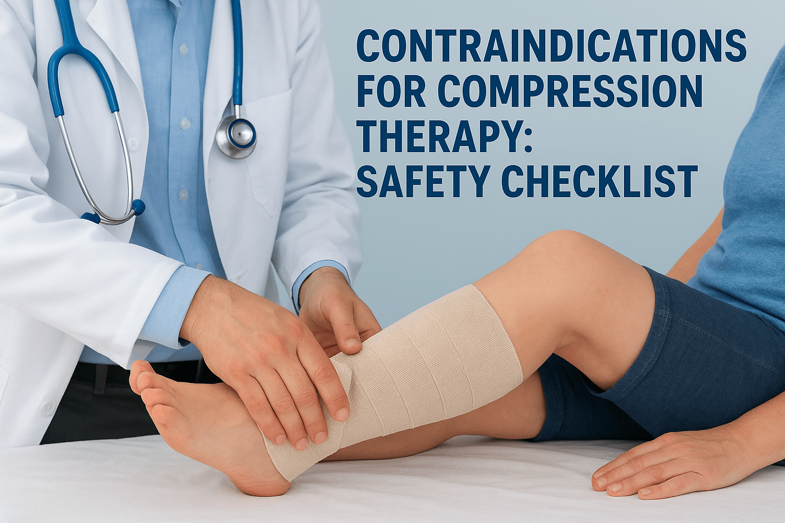 Contraindications For Compression Therapy: Safety Checklist