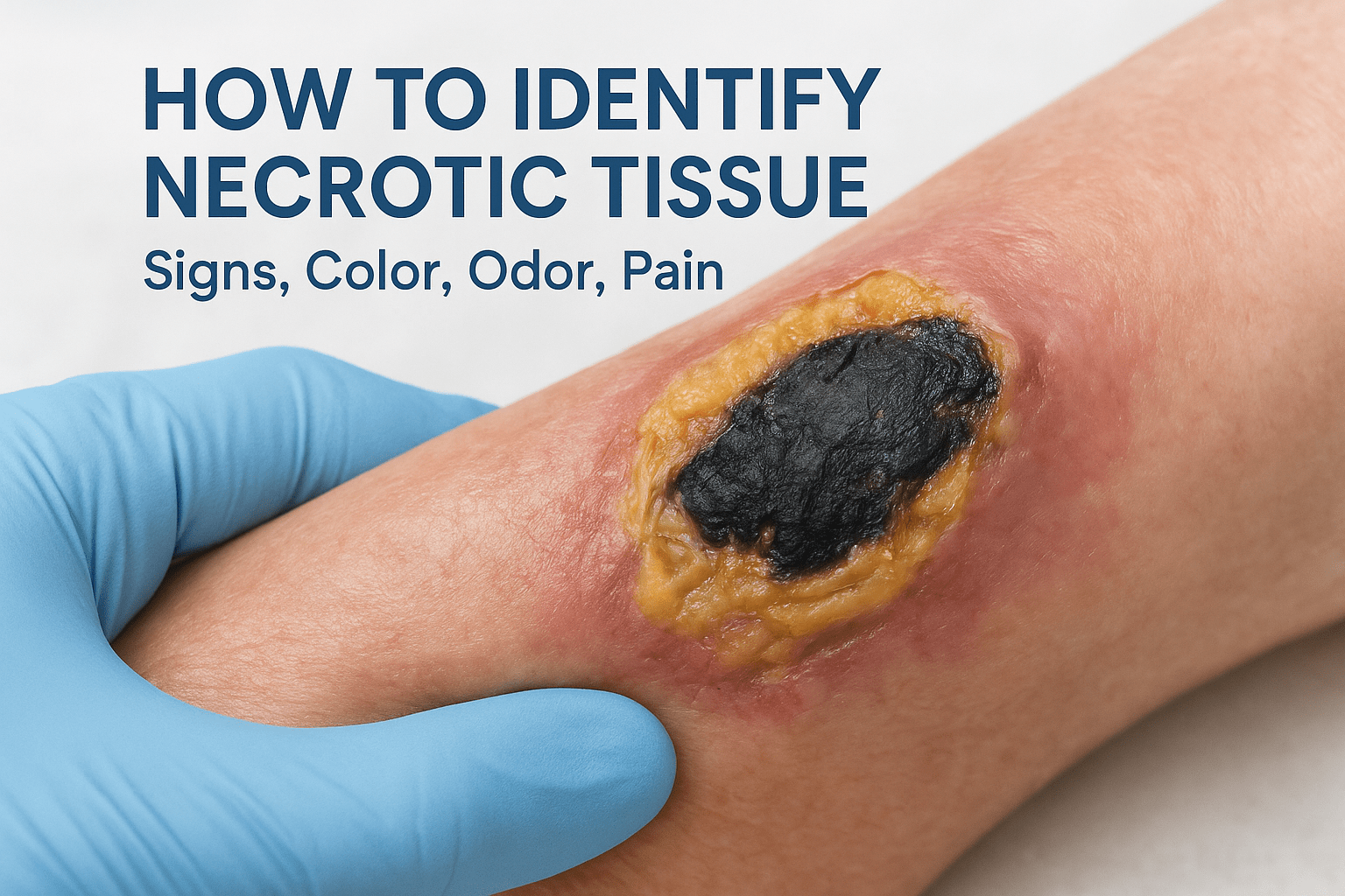 How To Identify Necrotic Tissue: Signs, Color, Odor, Pain