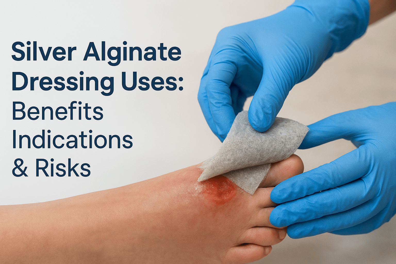 Silver Alginate Dressing Uses: Benefits Indications & Risks