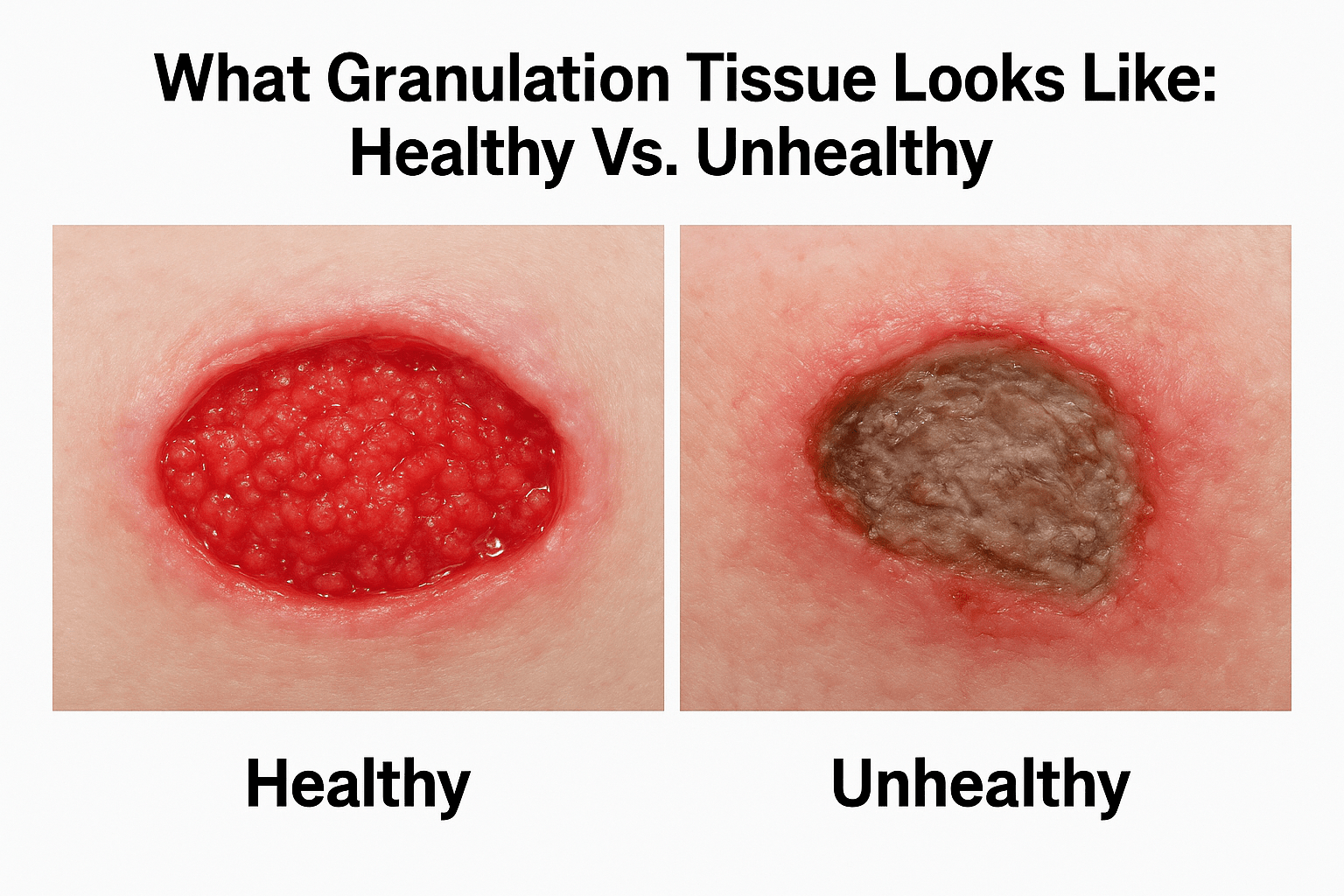What Granulation Tissue Looks Like: Healthy Vs. Unhealthy