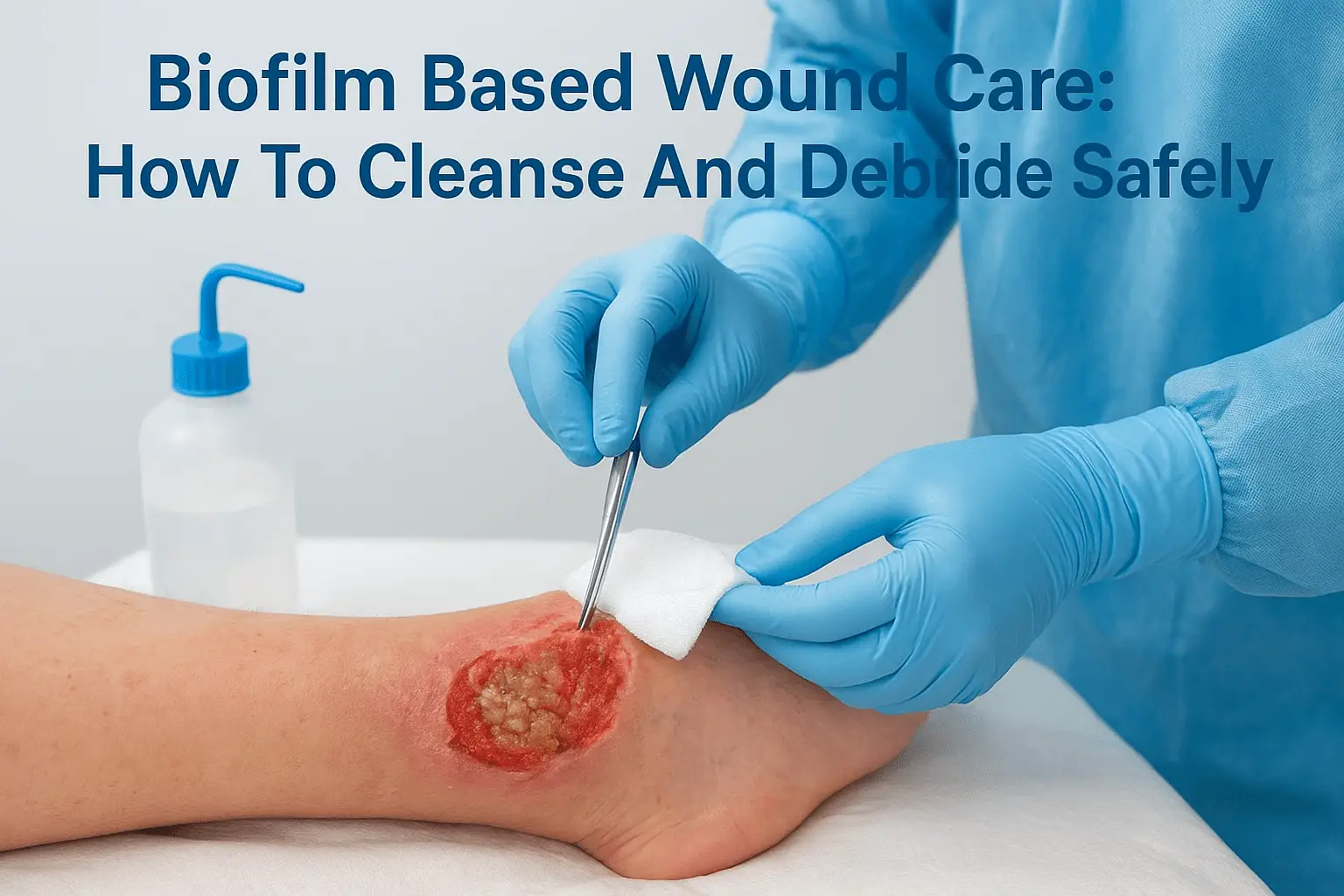 Biofilm Based Wound Care: How To Cleanse And Debride Safely