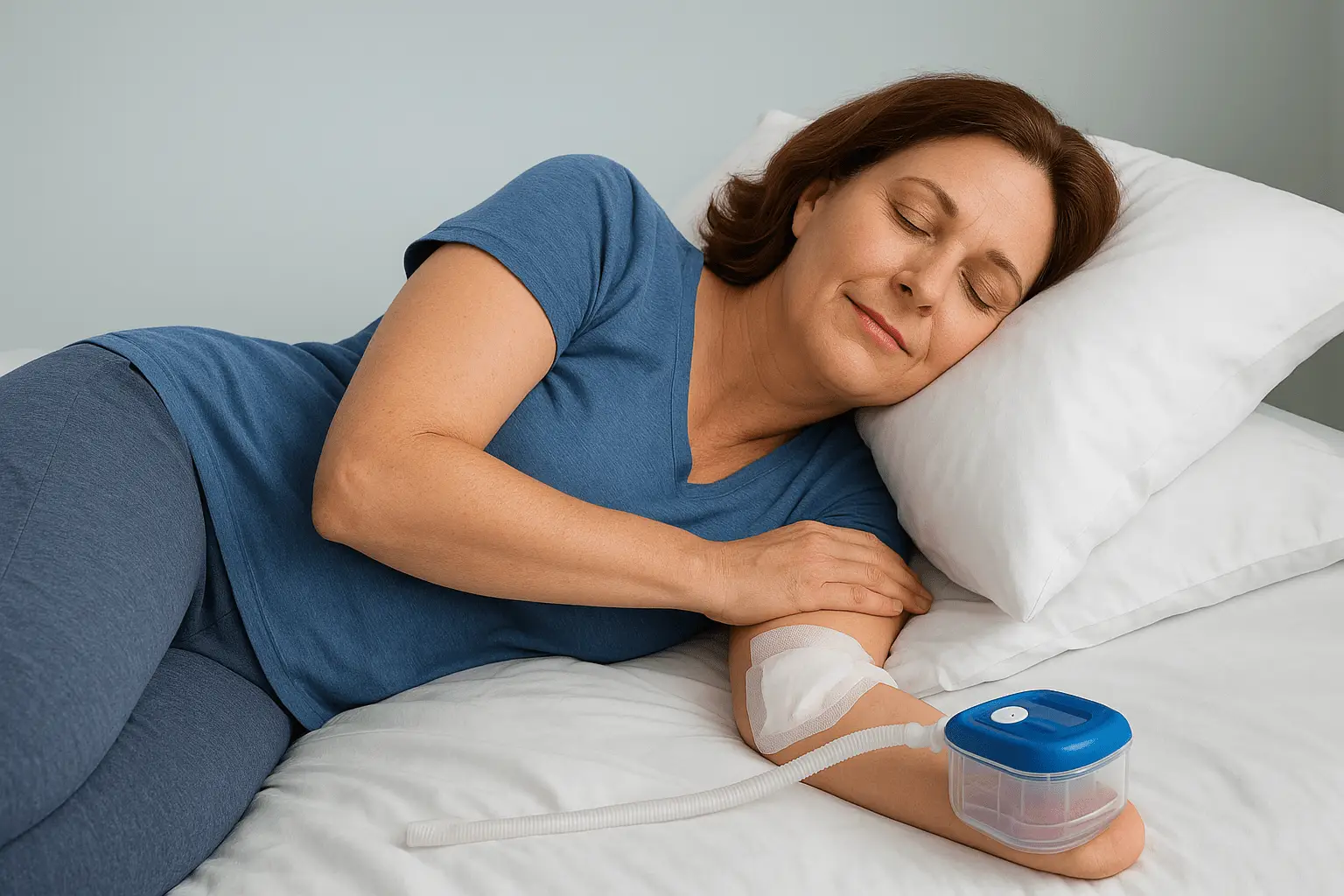 How To Sleep With A Wound Vac: Positioning & Tubing Safely