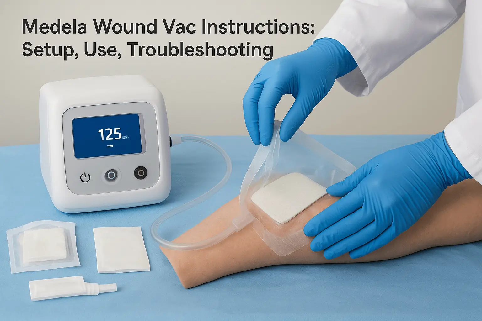 Medela Wound Vac Instructions: Setup, Use, Troubleshooting