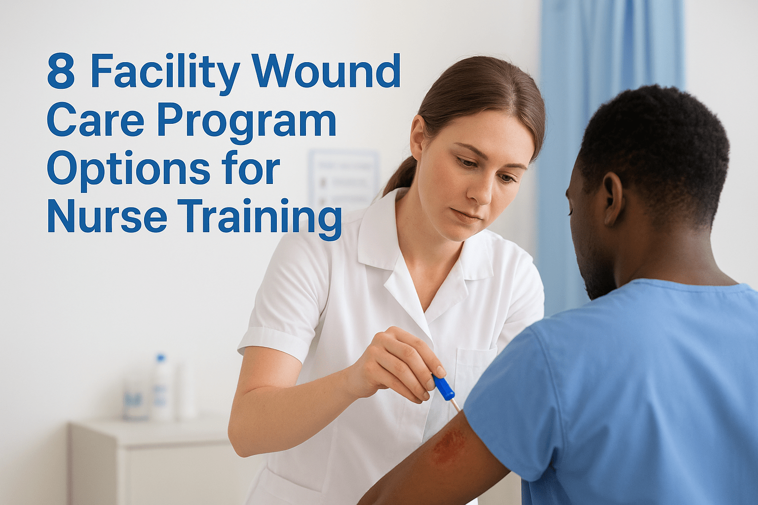 8 Facility Wound Care Program Options for Nurse Training
