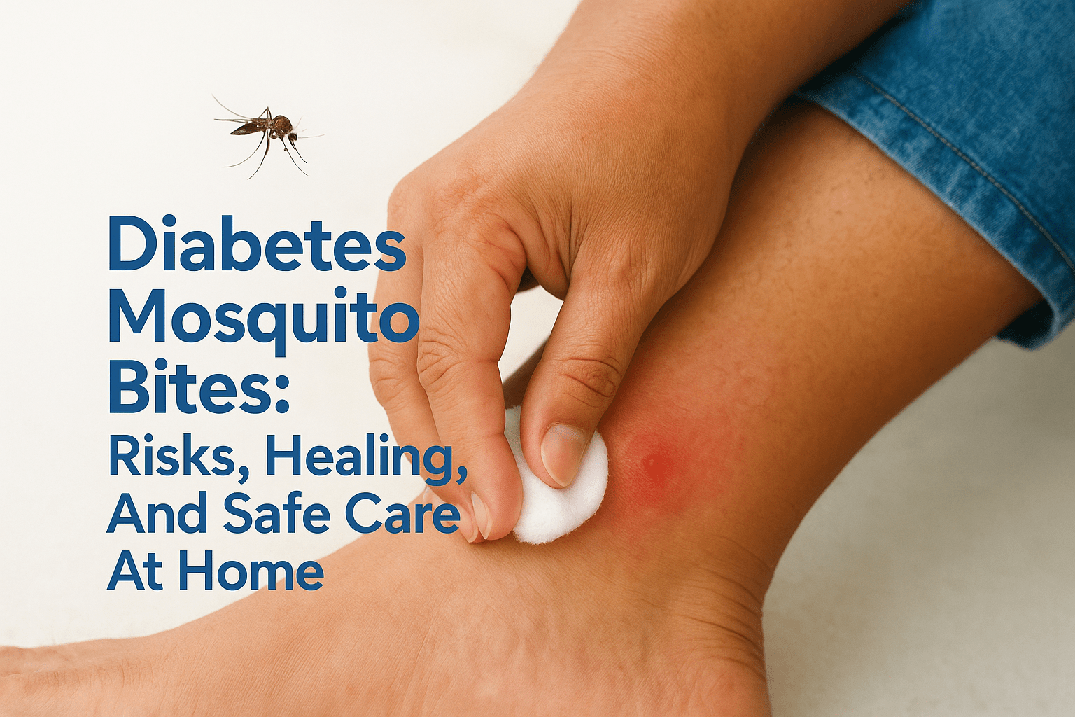 Diabetes Mosquito Bites: Risks, Healing, And Safe Care At Home