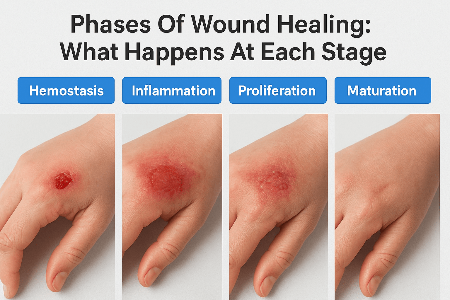Phases Of Wound Healing: What Happens At Each Stage