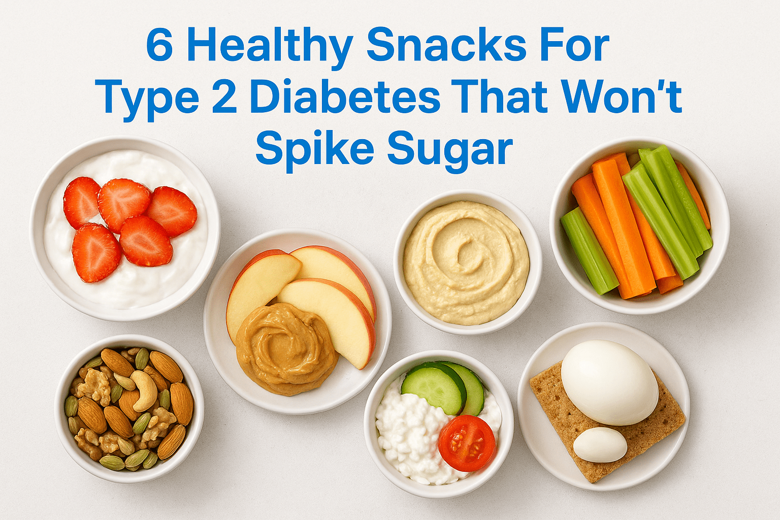 6 Healthy Snacks For Type 2 Diabetes That Won't Spike Sugar